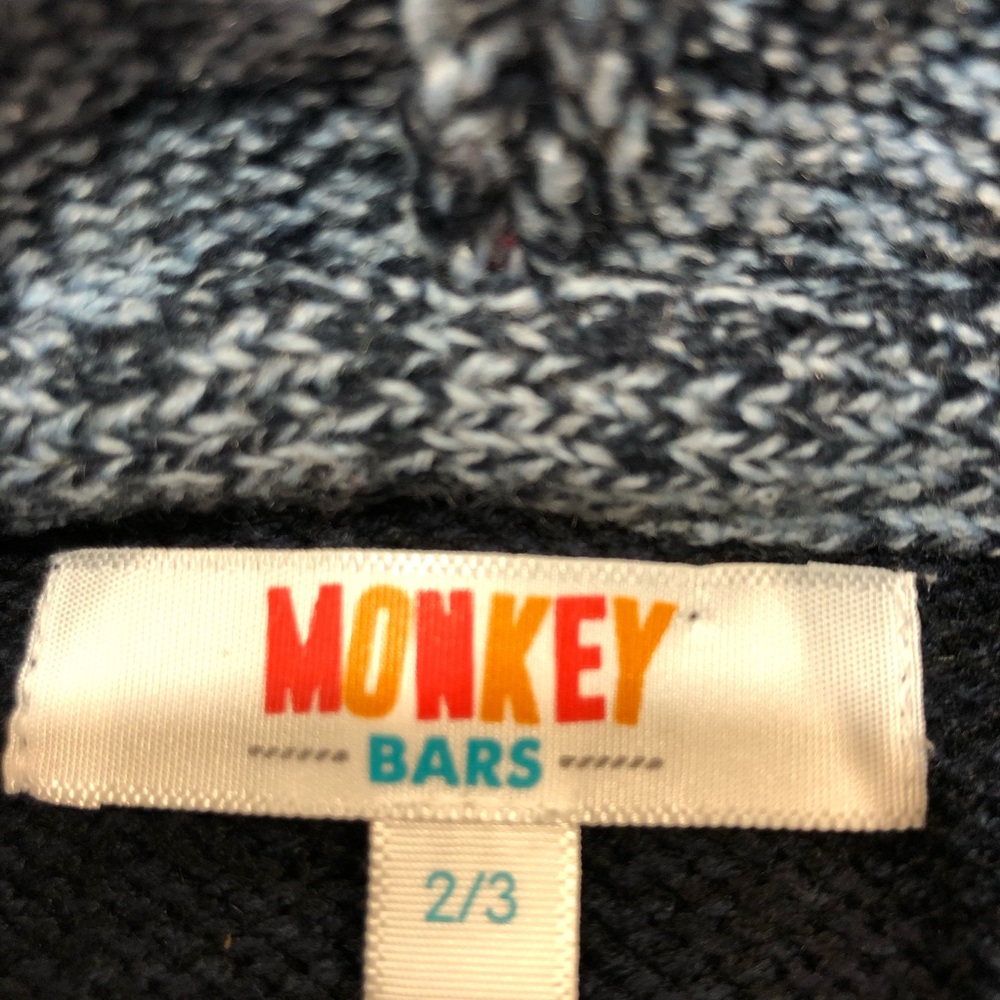 Monkey Bars Sweater size 2/3Y - Picture 3 of 4